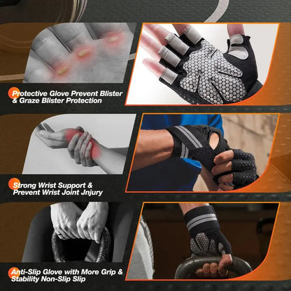 Breathable Workout Gloves