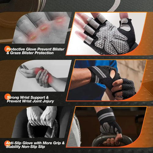 Breathable Workout Gloves