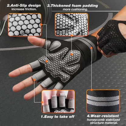 Breathable Workout Gloves