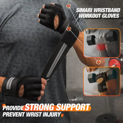 Breathable Workout Gloves